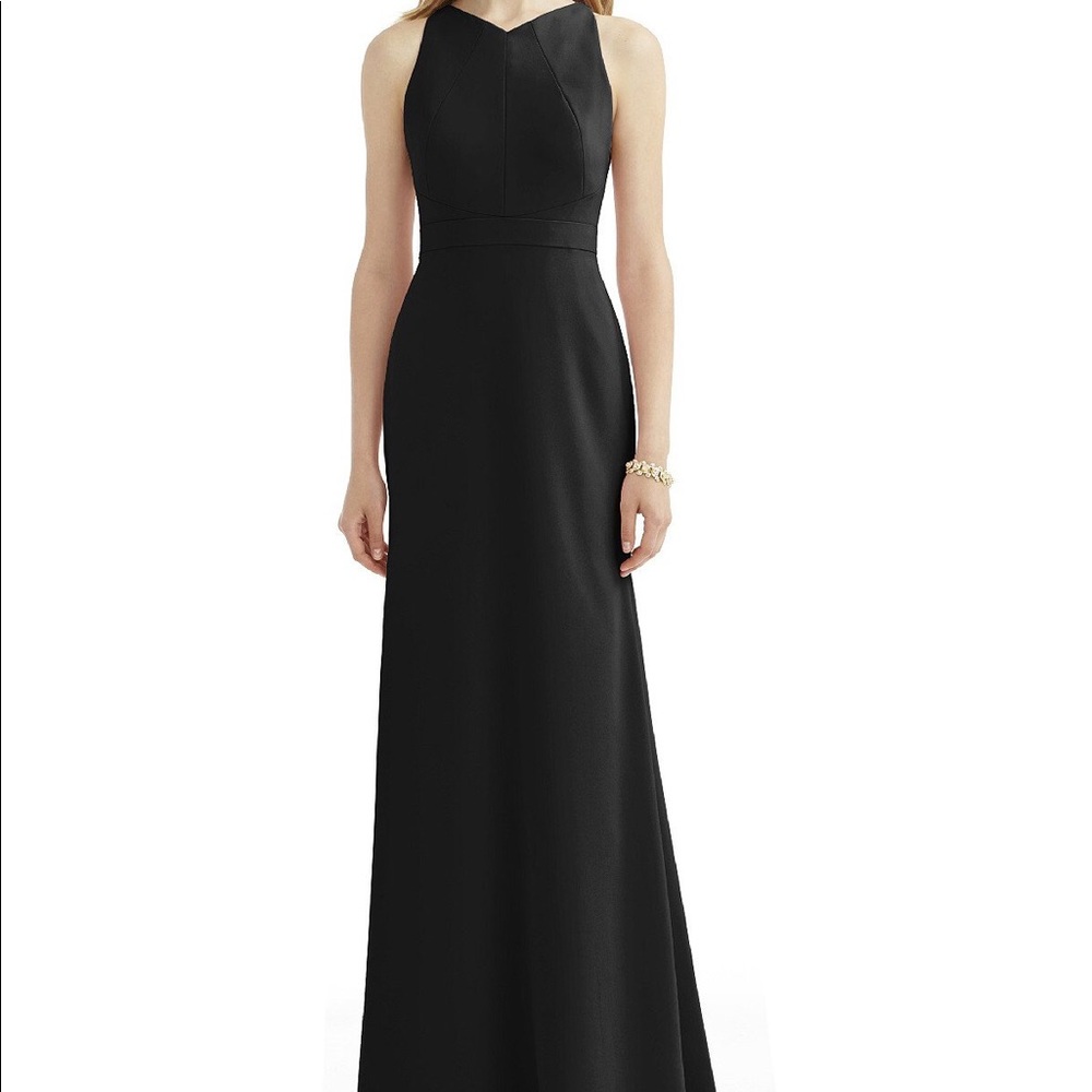 Elegant Long Black Dress Only Worn ONCE!